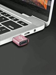 1kpl alumiiniseoksesta valmistettu USB-C-sovitin lataamiseen ja tiedonsiirtoon, yhteensopiva puhelimien, tietokoneiden, kameroiden kanssa - tummanharmaa - yksi koko hinta ja tiedot | Kaapelit ja adapterit | hobbyhall.fi