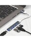 ENVISAOC USB C HUB USB 3.0 Type-C 3.1 4-porttinen monijakaja-sovitin OTG USB 2.0 Macbook Prolle 13 15 Air M1 Pro HUAWEI PC-tarvikkeet Puhelin-Silver-C-tyyppi hinta ja tiedot | Kaapelit ja adapterit | hobbyhall.fi