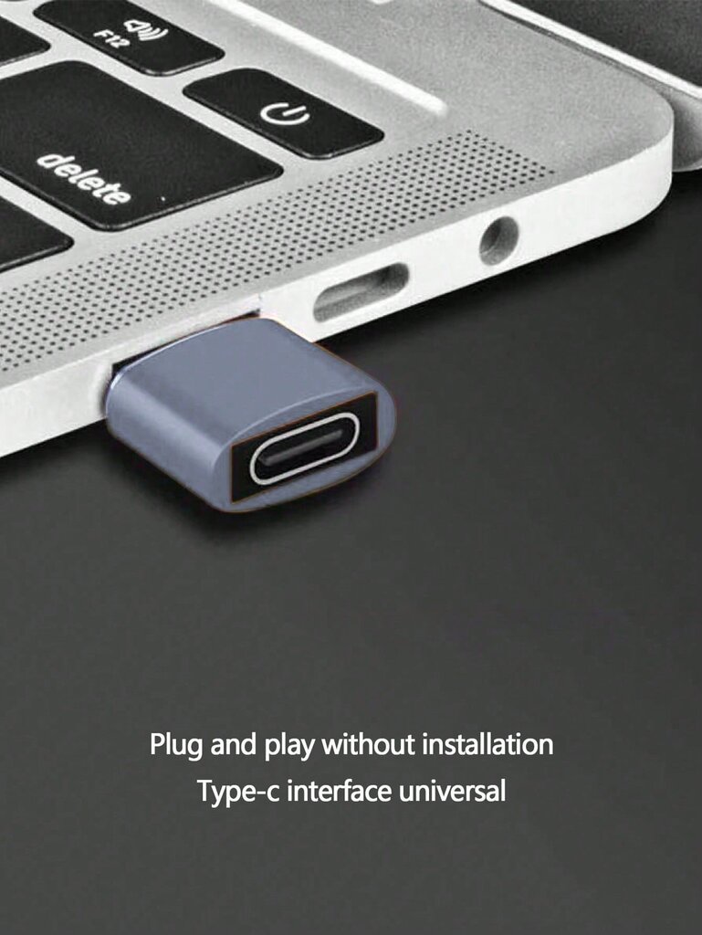 1kpl alumiiniseosmateriaali USB-C-sovitin, sopii puhelimen, tietokoneen, kameran lataukseen ja tiedostonsiirtoon USB-portilla-kulta-yksikokoinen hinta ja tiedot | Kaapelit ja adapterit | hobbyhall.fi