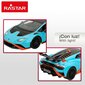 Kauko-ohjattava Lamborghini Huracán STO Rastar, sininen 1:14, 2 kpl hinta ja tiedot | Poikien lelut | hobbyhall.fi