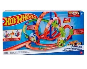 Mattel Hot Wheels Epic Crash Dash autorata hinta ja tiedot | Poikien lelut | hobbyhall.fi