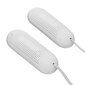 Saappaankuivain ABS 360 asteen yhtenäinen nopeasti lämmitettävä kannettava kenkien kuivausrumpu ajastimella Home Dorm Travel UK Plug 220 - 240 V hinta ja tiedot | Vuorikiipeilyvarusteet | hobbyhall.fi