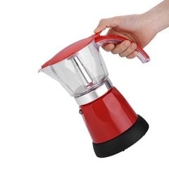 300ml/6 kuppia 480W sähköinen Moka Pot irrotettava liesitasoinen kahvinkeitin punainen hinta ja tiedot | Termoskannut ja termosmukit | hobbyhall.fi