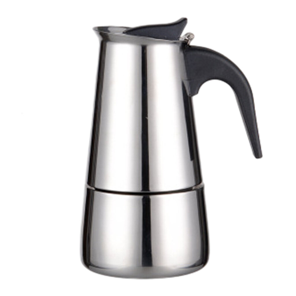 Kahvinkeitin 450 ml ruostumattomasta teräksestä valmistettu Moka Pot italialainen kahvinkeitin kotitoimistokäyttöön hinta ja tiedot | Termoskannut ja termosmukit | hobbyhall.fi