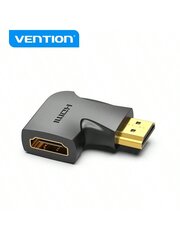 VENTION HDMI uros-HDMI naaras portinsäästäjä 90 astetta ylöspäin vastakkainen U-muotoinen takakulmainen jatkosovitin muunnin-musta hinta ja tiedot | Kaapelit ja adapterit | hobbyhall.fi