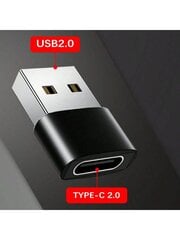 Type-C - USB 2.0 -uros OTG-sovitin, puhelimen kuulokemuunnin, PD-pikalataus Type-C -muunnin - 2 musta 2 kulta hinta ja tiedot | Kaapelit ja adapterit | hobbyhall.fi