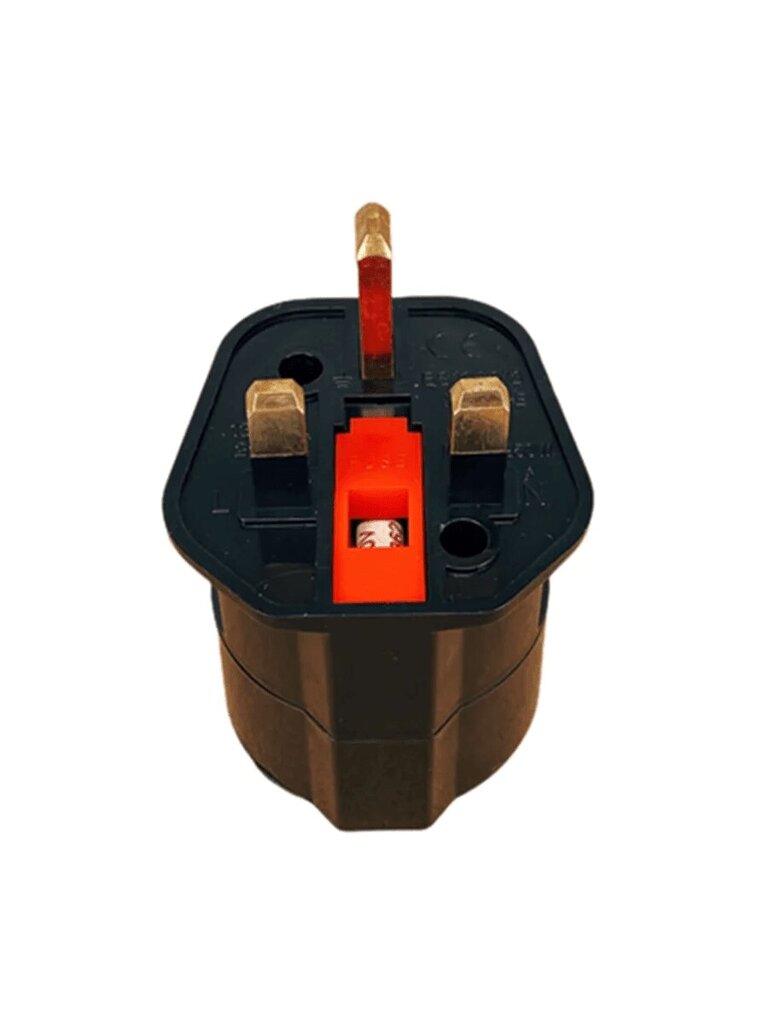 10 kpl EU:sta Isoon-Britanniaan Pistokkeet Sovitin Virtamuunnin 2 Pin Socket Travel Converter-0~250v hinta ja tiedot | Kaapelit ja adapterit | hobbyhall.fi