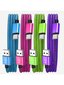 USB A - Type C -pikakaapeli, USB C -kaapeli Nylon punottu Android-laturijohto, Yhteensopiva Samsung Galaxy S21 S20 S10 S9 S8 Note 20 1 0 9 8 7,A71 A51 A32,,Moto,PS5 ja C-tyypin eri laitteiden kanssa - Violetti hinta ja tiedot | Kaapelit ja adapterit | hobbyhall.fi