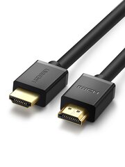 UGREEN HDMI 2.0 -kaapeli 4K60hz HDMI Uros-Mies High Speed HDMI Adapteri 3D Smart TV Xbox 360 Apple TV PS5 Pro Nin Tendo Switch Projektori-Musta-10M hinta ja tiedot | Kaapelit ja adapterit | hobbyhall.fi