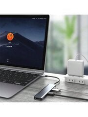 8 In 1Usb C -keskitin jakaja USB-data Usb3.0-keskitinsovitin telakointiasema Type C 2.0 Type-C datakeskitin kannettavalle tietokoneelle - hopea-yksi koko hinta ja tiedot | Kaapelit ja adapterit | hobbyhall.fi