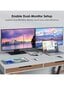 WAVLINK USB C - Dual HDMI -sovitin kannettavan tietokoneen telakointiaseman keskittimen jakaja 87 W PD Dual Monitors -sovittimella varustettu HDMI-keskitin M1/M2 MacBook Prolle/Airille, Dell XPS:lle, HP:lle, Lenovolle, Thunderbolt 3/4 -kannettaville - Sil hinta ja tiedot | Kaapelit ja adapterit | hobbyhall.fi