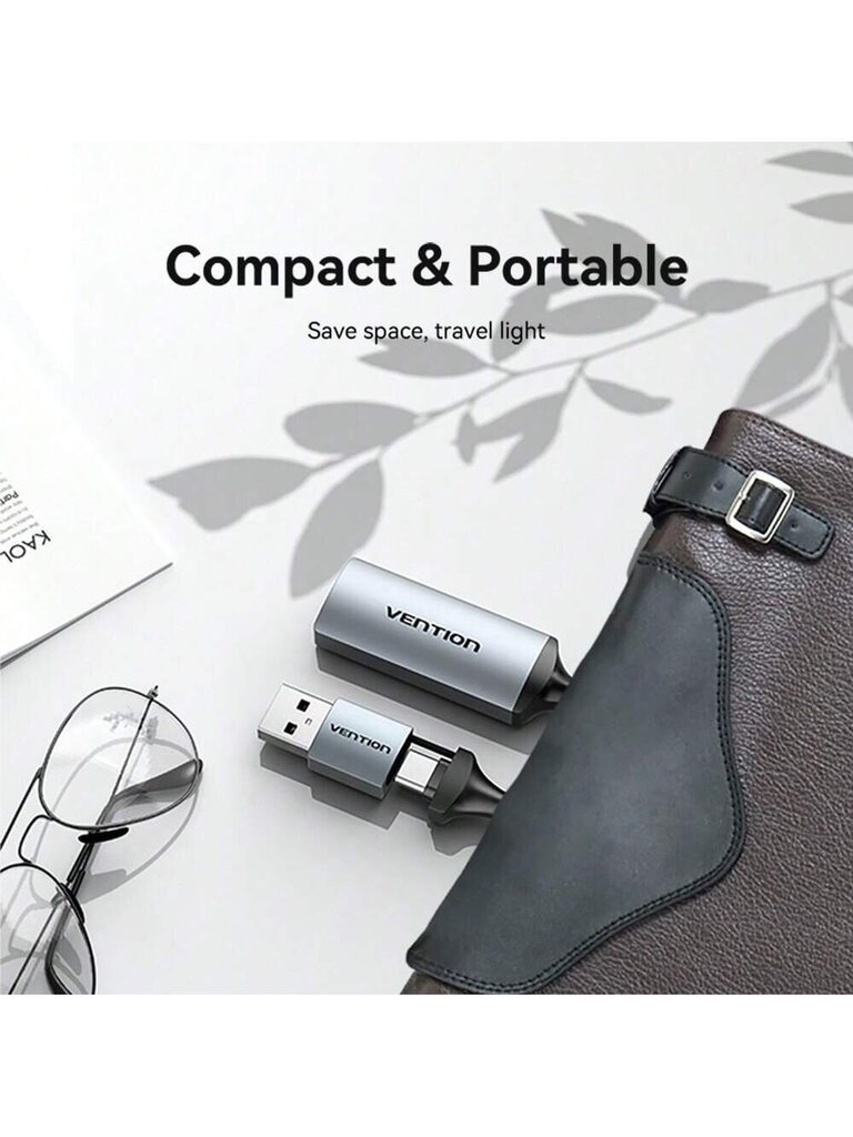 VENTION HDMI-videonsieppauskortti, 2-in-1-liitin HDMI-A-USB-C/USB-A-videon kaappauskorttiin, HDMI-naarasliitin USB-C/USB-A-liittimeen, lähtöresoluutio jopa 1080P, yleinen yhteensopivuuskamera, kytkin , PS4/5, tietokoneen harmaa hinta ja tiedot | Kaapelit ja adapterit | hobbyhall.fi