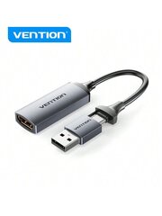 VENTION HDMI-videonsieppauskortti, 2-in-1-liitin HDMI-A-USB-C/USB-A-videon kaappauskorttiin, HDMI-naarasliitin USB-C/USB-A-liittimeen, lähtöresoluutio jopa 1080P, yleinen yhteensopivuuskamera, kytkin , PS4/5, tietokoneen harmaa hinta ja tiedot | Kaapelit ja adapterit | hobbyhall.fi