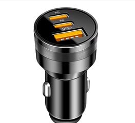 78W PD USB C autolaturi Dual PD QC3.0 Nopea latauslohko Savukkeensytytin Socket Splitter virtalähde hinta ja tiedot | Sähköautojen lataustarvikkeet | hobbyhall.fi