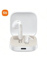 XIAOMI Mi Redmi Buds 6 Active Global -versio Bluetooth® 5.4 -nappikuulokkeiden IP-luokitus IPX4:n suuren 14,2 mm:n dynaamisen ohjaimen tehokkaaseen, vähähäiriöiseen äänenvaimennuksen kaksoismikrofonin kohinanvaimennus parantaa äänen selkeyttä Jopa 30 tunt hinta ja tiedot | Kuulokkeet | hobbyhall.fi