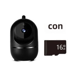 1620P Wifi IP -turvakamera pilvi langaton näyttö Älykäs seuranta Night Vision CCTV-videovalvonta YCC365 Plus -kamera musta 16G US PLUG hinta ja tiedot | Web-kamerat | hobbyhall.fi