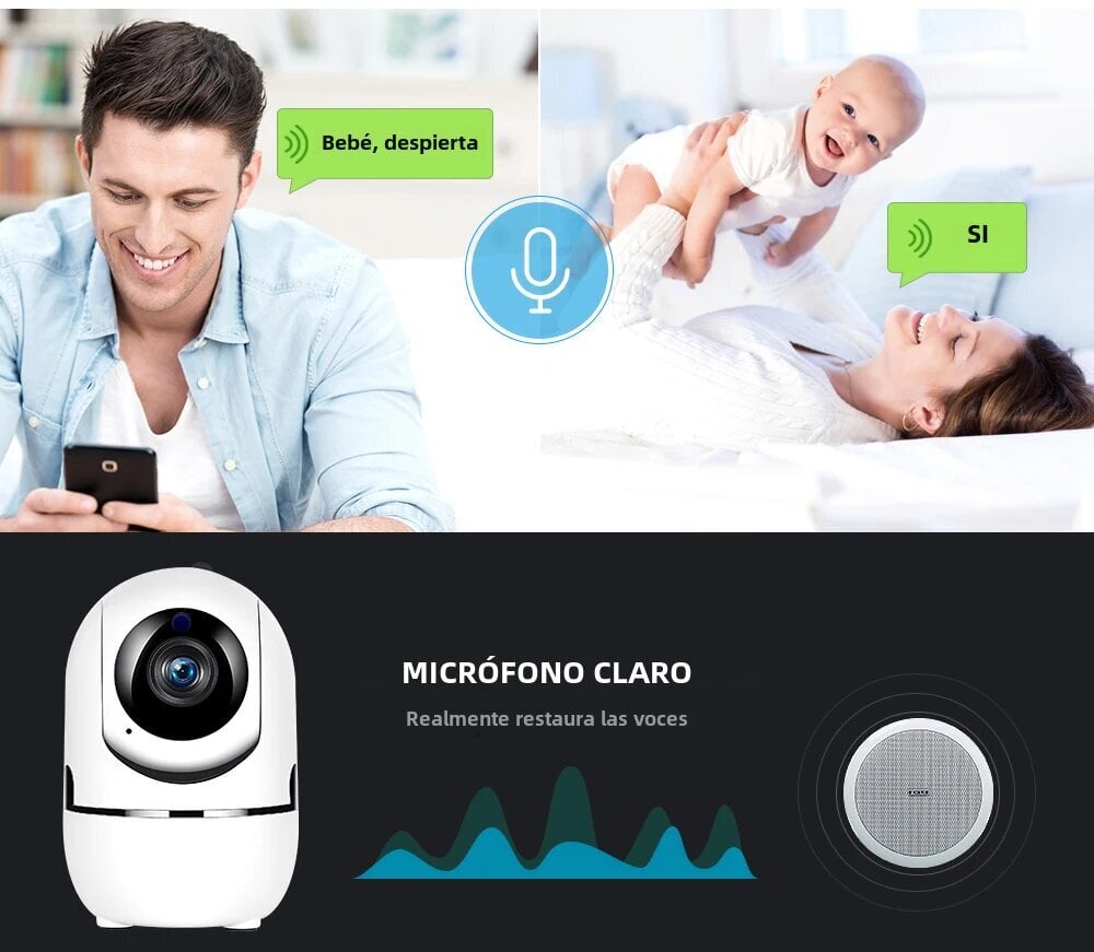 1620P Wifi IP -turvakamera pilvi langaton näyttö Älykäs seuranta Night Vision CCTV videovalvonta YCC365 Plus kamera musta 32G US PLUG hinta ja tiedot | Web-kamerat | hobbyhall.fi