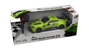 Radio-ohjattu Aston Martin Vantage GTE, keltainen hinta ja tiedot | Poikien lelut | hobbyhall.fi