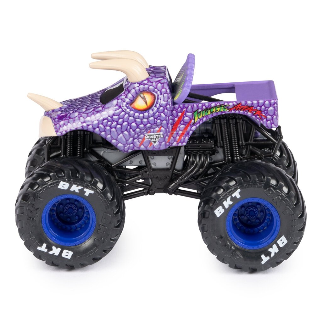 Monster Jam 1:64 monster truck Jurassic Attack, 6067635 hinta ja tiedot | Poikien lelut | hobbyhall.fi