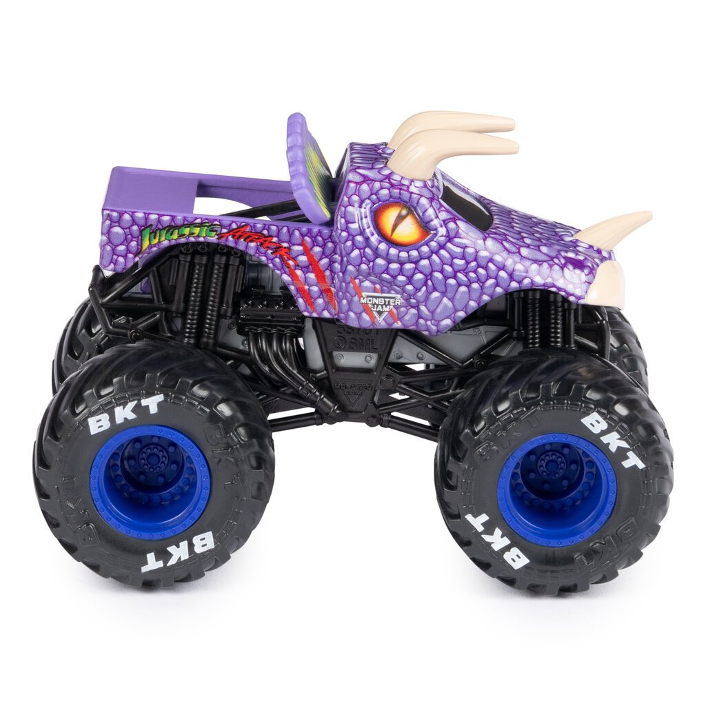 Monster Jam 1:64 monster truck Jurassic Attack, 6067635 hinta ja tiedot | Poikien lelut | hobbyhall.fi