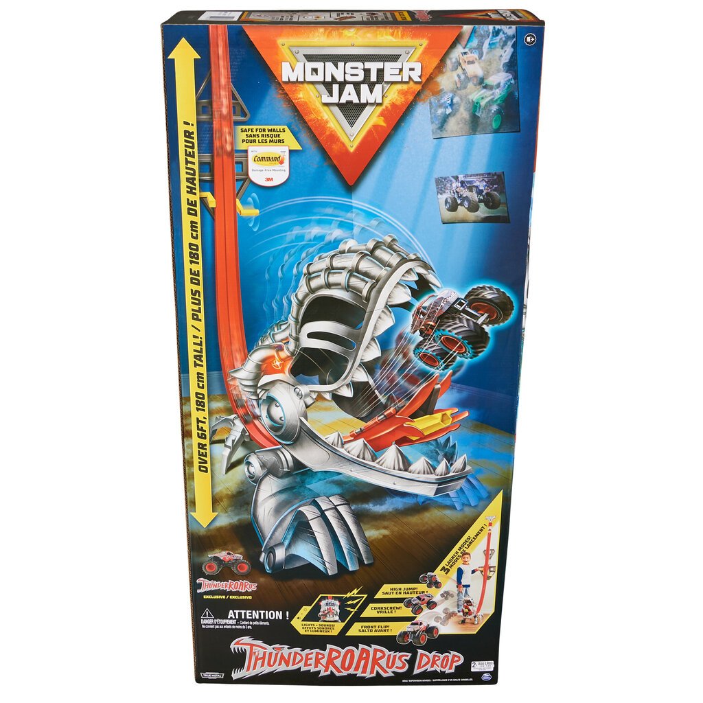 Monster Jam 1:64 ramppi Thunder, 6067796 hinta ja tiedot | Poikien lelut | hobbyhall.fi