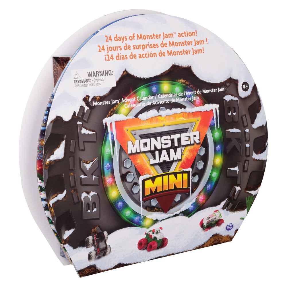 Monster Jam mini adventtikalenteri hinta ja tiedot | Poikien lelut | hobbyhall.fi