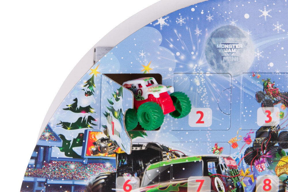 Monster Jam mini adventtikalenteri hinta ja tiedot | Poikien lelut | hobbyhall.fi