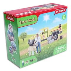 Schleich Farm Veterinary Car -leikkisetti hinta ja tiedot | Poikien lelut | hobbyhall.fi