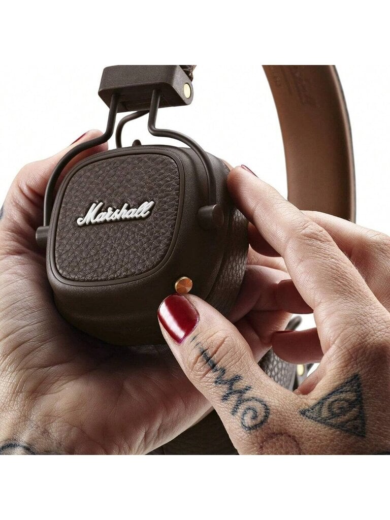 Marshall Major III 3 Langattomat kuulokkeet mikrofonilla Deep Bass Pelikuulokkeet Taitettavat Urheilu Rock Musiikki Bluetooth Kuulokkeet - Musta hinta ja tiedot | Kuulokkeet | hobbyhall.fi