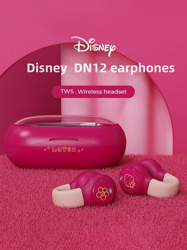 Disneyn 1 kpl Bluetooth-kuulokkeet, vaaleanpunainen väri, langattomat nappikuulokkeet mikrofonilla, korkealaatuinen ääni, alhainen viive, passiivinen melunvaimennus, sopii älypuhelimeen ja tablettiin - beige hinta ja tiedot | Kuulokkeet | hobbyhall.fi