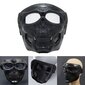 Moottoripyörän suojalasit Mask Skull Shape Racing -lasit säädettävällä luistamattomalla hihnalla maastopyöräilyyn, musta läpinäkyvä linssi hinta ja tiedot | Kypärät | hobbyhall.fi