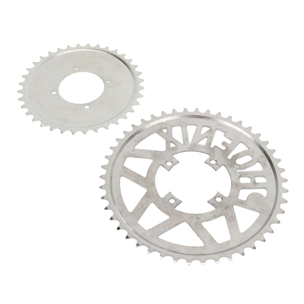 Metal Steel 410 Chain Sprocket 410 Flower Disc Splash setti DIY Scooters Beach Bikes Moottoripyörä hinta ja tiedot | Muut pyörätarvikkeet | hobbyhall.fi