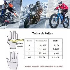 Laadukas aitoa nahkaa miesten käsineet hengittävä suoja motocross käsineet kulutusta kestävät L Punainen Valkoinen hinta ja tiedot | Pyöräilyhanskat | hobbyhall.fi