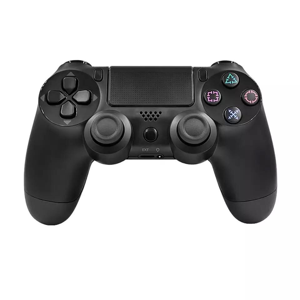 Langaton Bluetooth 4.0 -ohjain PS4-peliohjaimelle, ohjain Dualshock 4:lle, ohjain Playstation 4:lle musta hinta ja tiedot | Ohjain- ja laajennuskortit | hobbyhall.fi