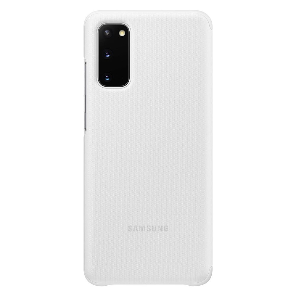 SAMSUNG CLEAR VIEW COVER S20 WHITE hinta ja tiedot | Puhelimen kuoret ja kotelot | hobbyhall.fi