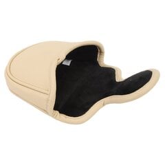 Club Putter Headcover PU Putter Cover Vedenpitävä Magneettinen Sulkeutuminen Pehmeä Velvet Liner Kauhahattu Puolipyöreä Club Protector Beige hinta ja tiedot | Golf | hobbyhall.fi