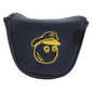 Club Putter Headcover PU Putter Cover Vedenpitävä Magneettinen Sulkeutuminen Pehmeä Velvet Liner Kauhahattu Puolipyöreä Club Protector Tummansininen hinta ja tiedot | Golf | hobbyhall.fi