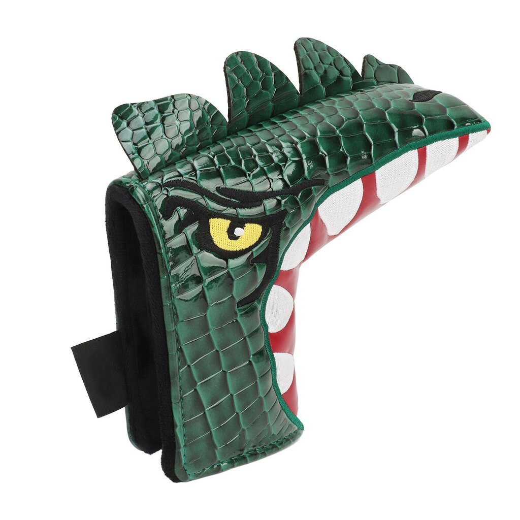 Dinosauruksen muotoinen golfputterin päänsuojus päänsuojus golfterän putterin päällinen PU vedenpitävä kangas pehmeä vuori hinta ja tiedot | Golf | hobbyhall.fi