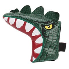 Dinosauruksen muotoinen golfputterin päänsuojus päänsuojus golfterän putterin päällinen PU vedenpitävä kangas pehmeä vuori hinta ja tiedot | Golf | hobbyhall.fi