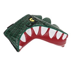 Dinosauruksen muotoinen golfputterin päänsuojus päänsuojus golfterän putterin päällinen PU vedenpitävä kangas pehmeä vuori hinta ja tiedot | Golf | hobbyhall.fi