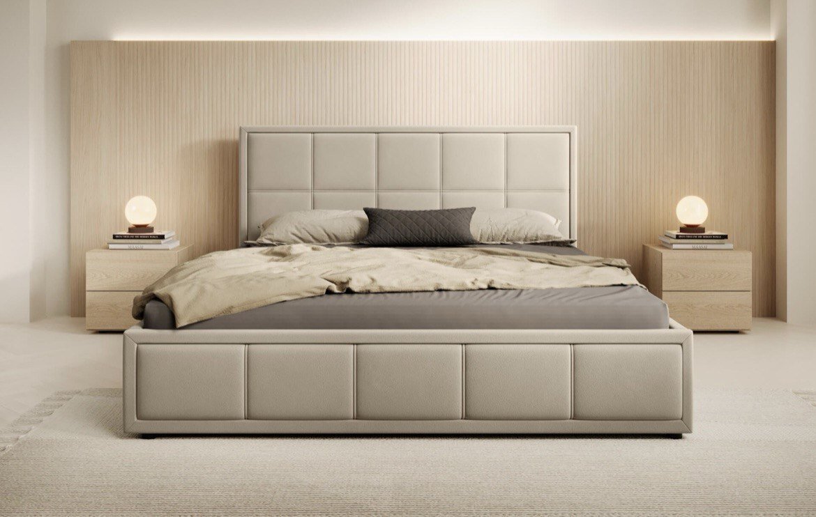 Sänky Prestige + Sapnas 2 XL, 160x200cm, beige hinta ja tiedot | Sängyt | hobbyhall.fi