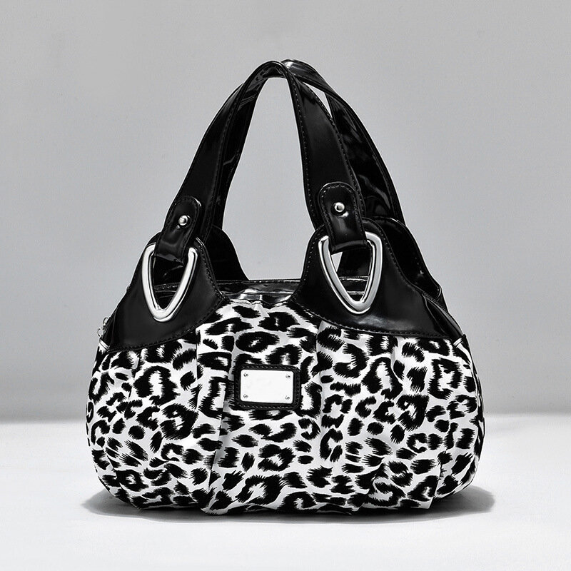 Gepardi-olkalaukku naisille 2024 Uusi Trend Tote Muoti Kukat Pu Nahka Suunnittelija Cheetah Print Naisten Clutch Laukut hinta ja tiedot | Tietokonelaukut | hobbyhall.fi