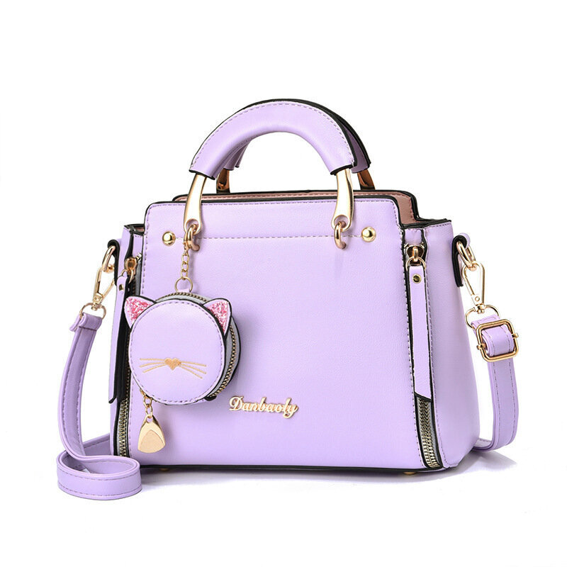 LavenderMax pituus<30cm-Naisten Laukut Muoti Vintage Designer Messenger PU-nahkainen käsilaukku rento olkapää-kahva korealainen tyyli musta hinta ja tiedot | Tietokonelaukut | hobbyhall.fi