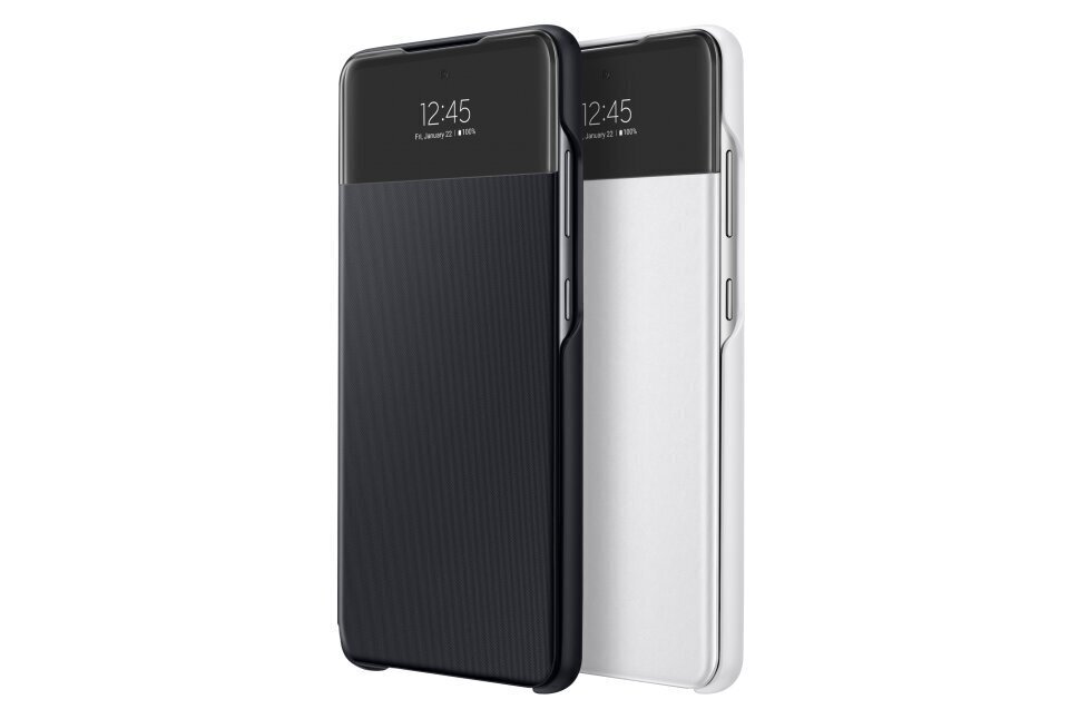 Samsung Smart S View Wallet kotelo Samsung Galaxy A52:lle, valkoinen hinta ja tiedot | Puhelimen kuoret ja kotelot | hobbyhall.fi