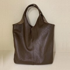 Coffee-Womens Vintage nahkainen Tote Hobo Olkalaukku Käsilaukku Suuri A4 College School Work Business Laukku naisille Kaksipuolinen hinta ja tiedot | Tietokonelaukut | hobbyhall.fi