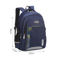 iso tummansininen- Lapset Koululaukut Tytöt Pojat Koulureppu Vedenpitävä Perus Opiskelijat Ortopediat Reput Lapset Isot Mochila hinta ja tiedot | Tietokonelaukut | hobbyhall.fi