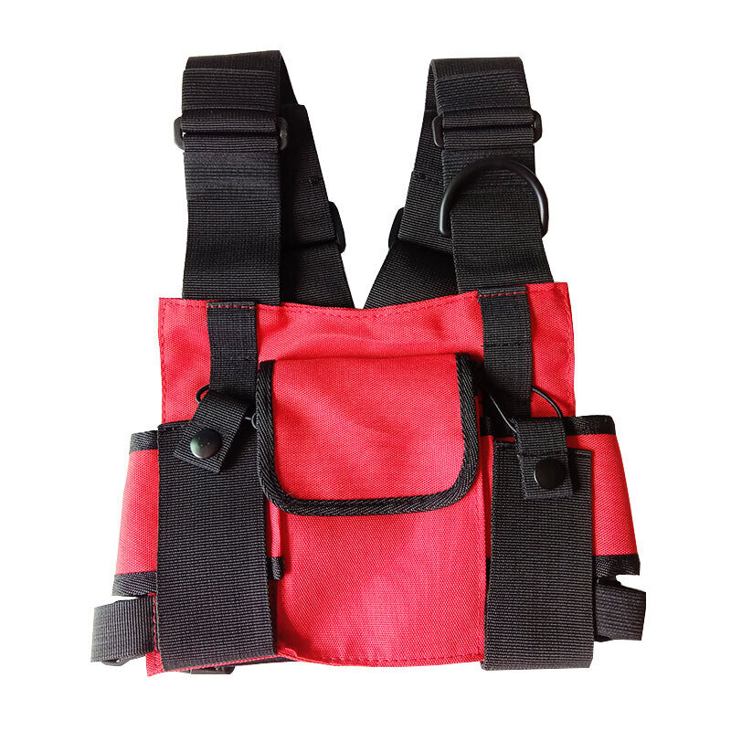 Red Rig Bag - Toiminnallinen taktinen rintalaukku miehille Muoti Bullet Hip Hop Vest Streetwear laukku vyötäröpakkaus Unisex musta rintalaukku 899 hinta ja tiedot | Tietokonelaukut | hobbyhall.fi