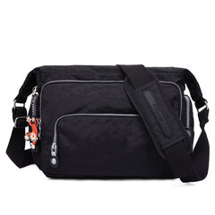 Musta29x11x31cm 1304- 2024 Kevät Kesä Muoti Crossbody Laukut Yhden Olkalaukut Naisten Nylon Laukut Naisten Käsilaukut Uusi Sac Femme 1304 hinta ja tiedot | Tietokonelaukut | hobbyhall.fi