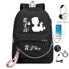 09-Anime WC-sidottu Hanako Kapasiteetti Reppu Naiset Miesten Kannettava Reput Oxford Koululaukut Teinit College Student Mochilas hinta ja tiedot | Tietokonelaukut | hobbyhall.fi