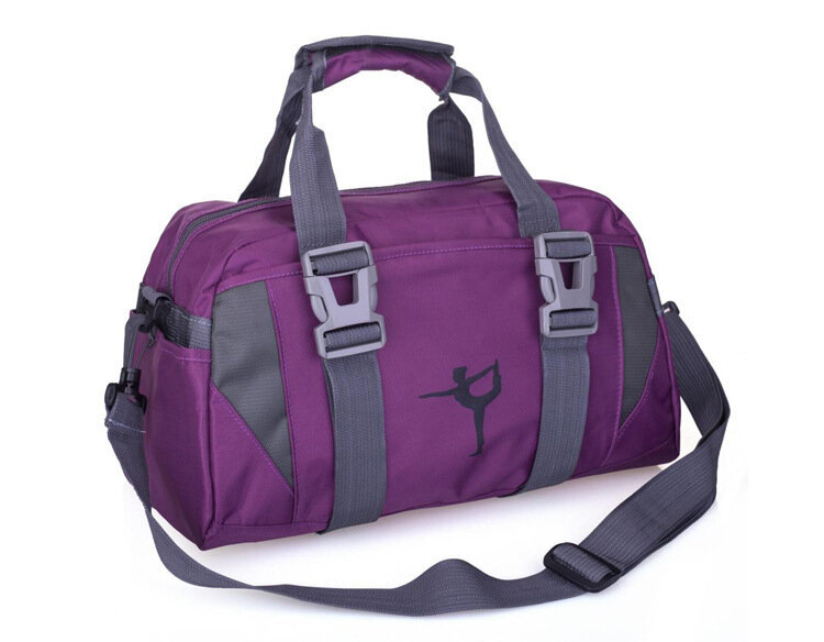 Plum-Yoga Fitness Laukku Vedenpitävä Nylon Harjoittelu Olka Crossbody Urheilulaukku Naisten Fitness Travel Duffel Vaatteet Kuntosalit hinta ja tiedot | Tietokonelaukut | hobbyhall.fi